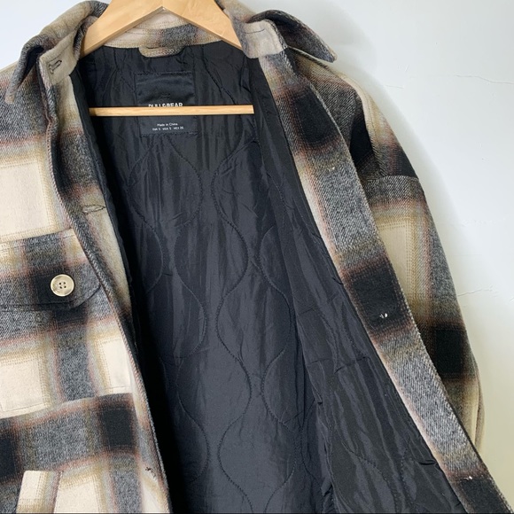 Pull&Bear | Oversized Plaid Jacket - Picture 12 of 12
